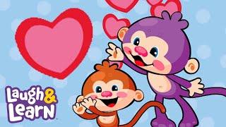 Monkey  Song  | Toddler Cartoons | Kids Songs | Learning Show | Nursery Rhymes | Laugh & Learn