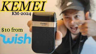 Kemei KM-2024 REVIEW | Cheap hair clippers from Wish.com!