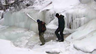 Walking on Ice in Alberta | Andiamo Uptown