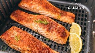 Quick and Easy Air Fryer SALMON Recipe