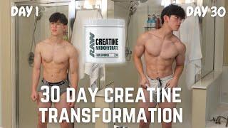 I Tried CREATINE For 30 DAYS *INSANE RESULTS!*