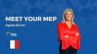 Meet your EPP Group MEP:  Agnès Evren​ - France