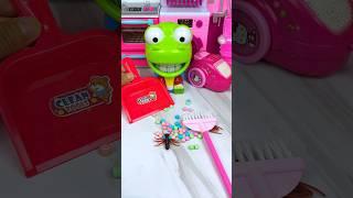 Satisfying With Unboxing & Review Miniature Cute Pink Cleaning Set Toys, ASMR Videos