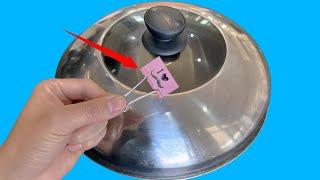 The Amazing Kitchen Hack : Use a Binder Clip for This Genius Trick ! You Won't Believe Its Use!