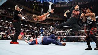 WWE Nov 26 2024 Roman Reigns Helps Paul Heyman to Save From Seth Rollins and The Bloodline