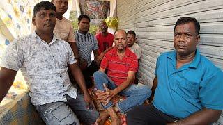 Sanguem locals in support of Premanand Naik on eighth day of hunger strike.