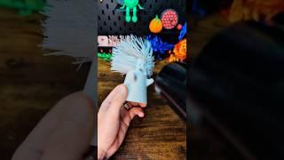 3D printed Hairy Ghosts Black and White