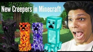 NEW CREEPERS IN MINECRAFT PE | Harman Op Gaming |