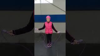 Отслеживаем прогресс прыжков на скакалке на ОФП #фигурноекатание #вика #офп #тренировка