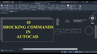 Shocking commands in AUTOCAD