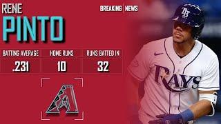 𝐁𝐑𝐄𝐀𝐊𝐈𝐍𝐆 𝐍𝐄𝐖𝐒: Arizona Diamondbacks Claim Catcher René Pinto | 2024 MLB Offseason