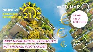 Webinar mit Michael Voigtländer: Wird Wohnen zum „Luxusgut“?