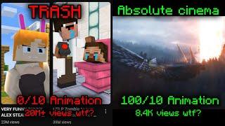 This is REAL Minecraft Animation - Little Dark Age