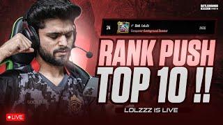 AAJ TOP 50 ME ENTRY HOGI | CONQUEROR OR WHAT | BGMI LIVE