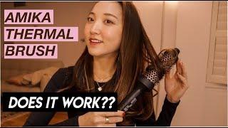 Amika Blowout Babe Thermal Brush -- Is It Worth It? | Full Tutorial | glowwithava