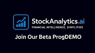 StockAnalytics.ai Beta Waiting list now open! — Join the Future of AI-Powered Stock Research