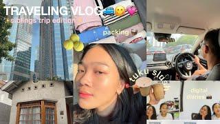 SIBLINGS TRIP‍️‍‍ | eps 1 : on the way, siblings vlog, tuku slushie, cute stuff ️