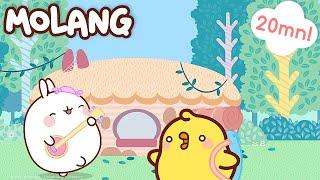 Molang | Glamping ideas with Molang and Piu Piu | #cutecartoon #glamping