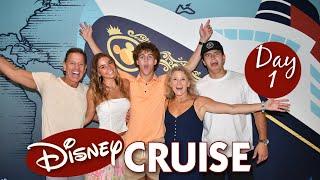 Boarding the Disney Magic and Room Tour | DISNEY Cruise to Lookout Cay