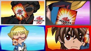 Bakugan Battle Brawlers Park Battle Royale Haos vs Masquerade, Dan, and Marucho