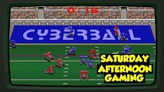 Cyberball (Arcade) - A Thanksgiving Cyber Sunday Football Spectacular! - Saturday Afternoon Gaming