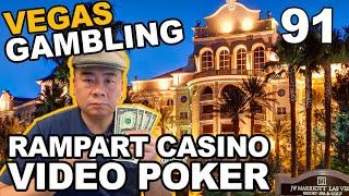 Episode 91: Viewers found me at the Rampart Casino! Video Poker Las Vegas