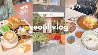  seoul vlog | hongdae café hopping, japanese food, wang yibo birthday café events