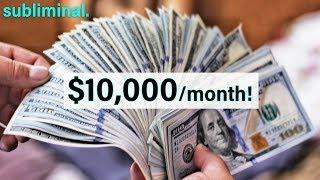 $10,000/month + dream job (in one listen) subliminal.