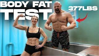 I DROPPED 40LBS OF FAT | BODY FAT TEST