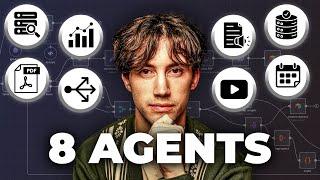 8 Insane AI Agent Use Cases in N8N! (automate anything)