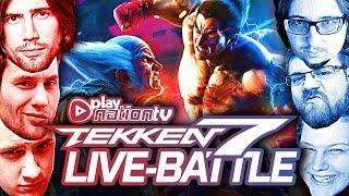 TEKKEN 7 LIVE - Das DUELL der GIGANTEN | PietSmiet vs. PlayNation