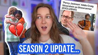 Percy Jackson Season 2 **UPDATE** - ARE WE IN TROUBLE?!