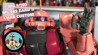 MG 1/100 MS-06S Char's Zaku II 2.0 | Jcc2224 Review