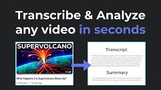 Transcribe & Analyze any video in seconds with AssemblyAI's Playground