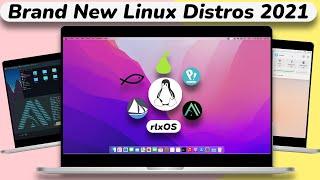 Top 6 FRESH Brand NEW Linux Distros 2021