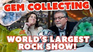 Tucson Gem Show $300 CHALLENGE! | Fire Agate, Tourmaline, & Opal Finds