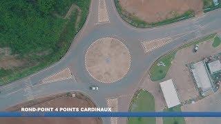 Rond-Point 4 Points Cardinaux. République du Congo – Afrique Centrale