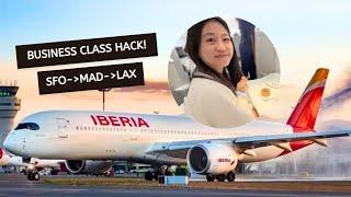 Business Class on a Budget: Iberia Across the Atlantic for 26,000 Points! (A330 vs A350 Review)