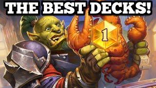 The FIVE BEST DECKS to hit LEGEND in Standard and Wild after the Reno nerf!