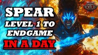 Strongest Huntress Spear Build In PoE 2 | SPEEDLEVEL Act 1-6 On A Fresh Character (Lightning)