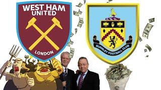 Westham United VS Burnley - Fans Protest at owners - Mark Noble Fights fan