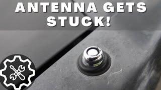 Simple DIY Tutorial: Resolving a Sticky Power Antenna Issue