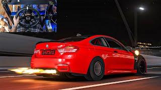 3,055HP TWIN TURBO BMW M4 F82 - Assetto Corsa | Moza R9 Gameplay