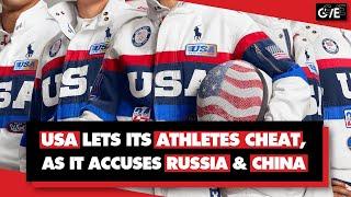 USA lets athletes cheat with steroids, as it accuses Russia & China of violating anti-doping rules