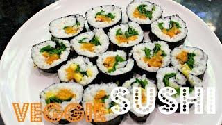 EASY SUSHI ROLLS (Vegan & Low-Fat) | Cheap Lazy Vegan