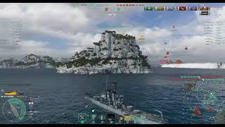 World of Warships Concealed Manuevers I  Allende 149K Dmg 4 Kills