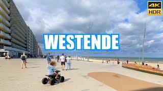 Westende Belgium  Walking tour ️ 4K HDR