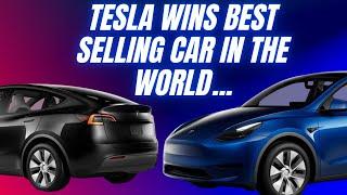 The Tesla Model Y now officially the best-selling car worldwide in 2023