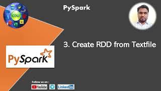 3. Create RDD from Textfile
