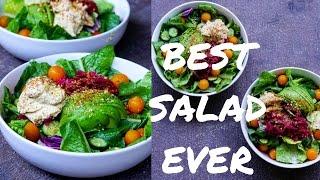 LETTUCE EAT PLANTS - SALAD RECIPE // [Vegetaryn Recipe]